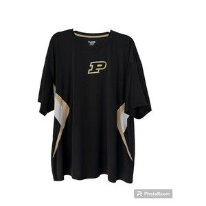 PRO EDGE Purdue Performance Shirt Black Short Sleeves Size‎ XXL